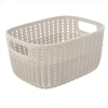 Simplify Plastic Basket Set In Ivory