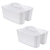 Simplify Plastic Bedside Caddy In White