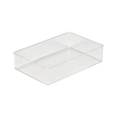 Simplify Small Rectangular Drawer Organizer In Clear