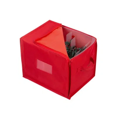 Simplify Stackable Christmas Tree Light Ornament Storage