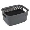 Simplify Storage Stone Basket In Gray