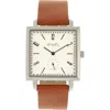 Simplify The 5000 Leather-band Watch In Brown