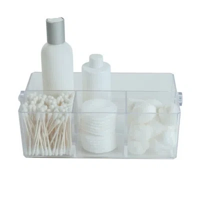 Simplify Tote Cosmetic Organizer In Clear;clear;clear