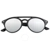 SIMPLIFY SIMPLIFY UNISEX BLACK CAT EYE SUNGLASSES SSU122-SL