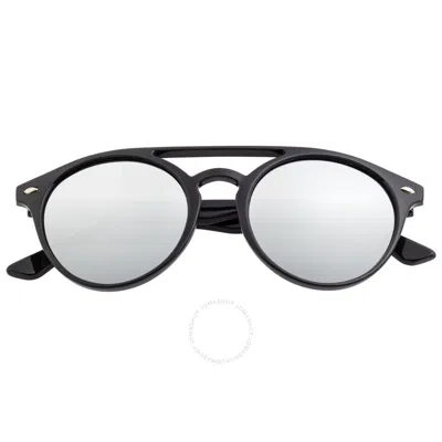 Simplify Unisex Black Cat Eye Sunglasses Ssu122-sl In Multi-color