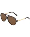 Simplify Unisex Ssu120 57 X 48mm Polarized Sunglasses