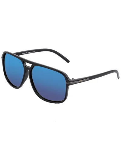 Simplify Unisex Ssu121 59 X 48mm Polarized Sunglasses In Blue