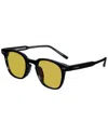 Simplify Unisex Ssu126-c2 46mm Polarized Sunglasses In Black
