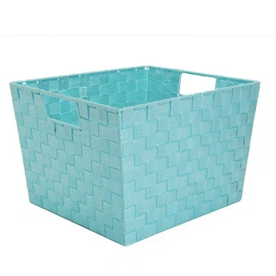 Simplify Woven Tote In Mint