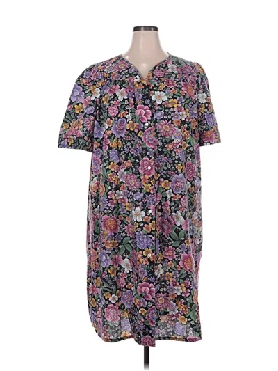 Pre-owned Simply Basic Casual Dress In Purple