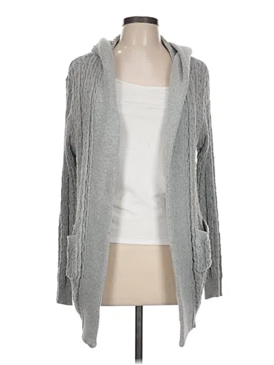 Pre-owned Simply Couture Cardigan Sweater In Gray