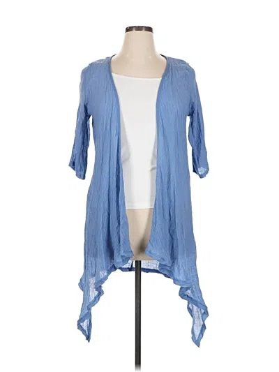 Pre-owned Simply Couture Kimono In Blue