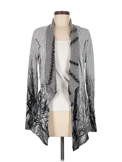 Pre-owned Simply Couture Kimono In Gray