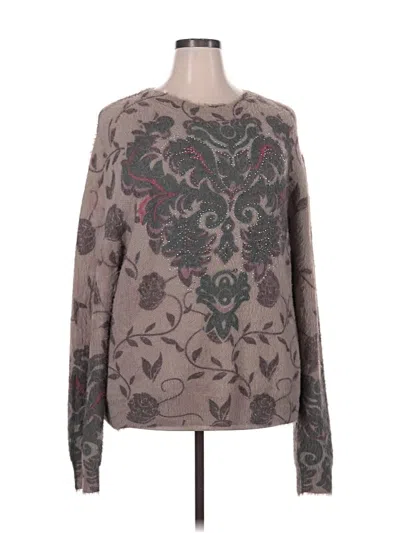 Pre-owned Simply Couture Pullover Sweater In Gray