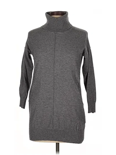 Pre-owned Simply Couture Turtleneck Sweater In Gray