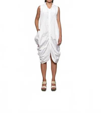 Simply Mila Athena Sleeveless Dress In White
