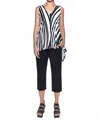 Simply Mila Irene Sleeveless Top In Spiral/spiral In Multi