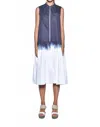 Simply Mila Ombre Sahara Dress In Midnight In Blue