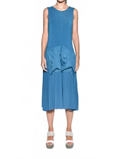 Simply Mila Pocket Bags Dress In Ink In Blue