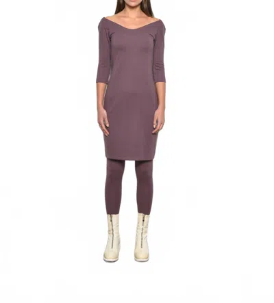 Simply Mila Women's Berlin Dress In Grape In Yellow