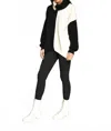 Simply Mila Ying Yan Sweater In Black/cream In Black