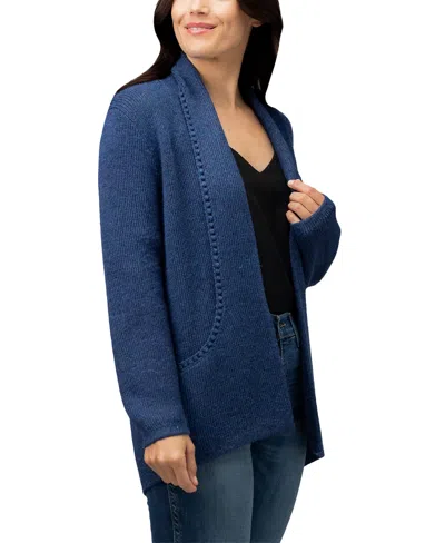 Simply Natural Linda 2 Alpaca Sweater In Denim