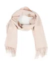 Simply Natural Solid Alpaca Scarf In Beige