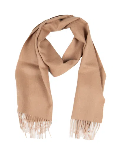 Simply Natural Solid Alpaca Scarf In Camel
