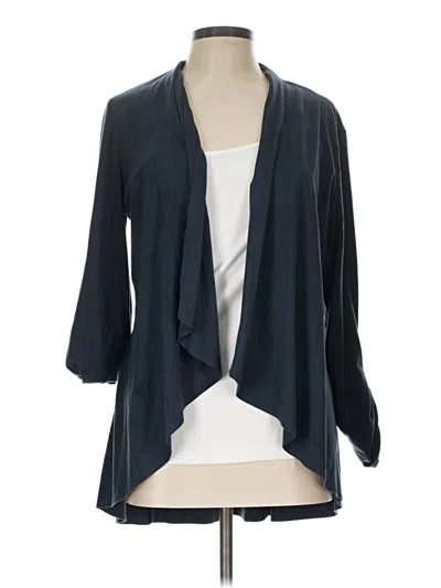 Pre-owned Simply Noelle Cardigan Sweater In Blue
