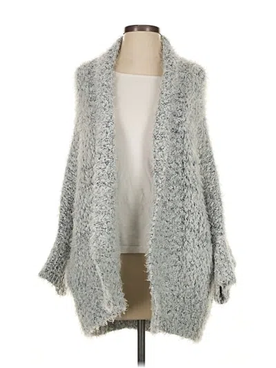 Pre-owned Simply Noelle Cardigan Sweater In Gray