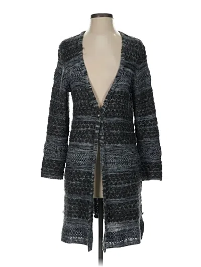 Pre-owned Simply Noelle Cardigan Sweater In Gray