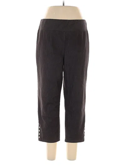 Pre-owned Simply Noelle Casual Pants In Black