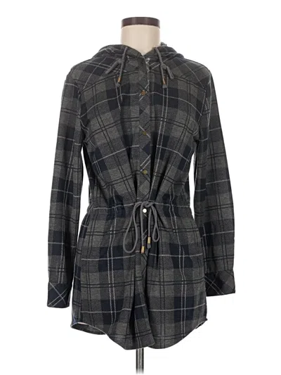 Pre-owned Simply Noelle Coat In Gray