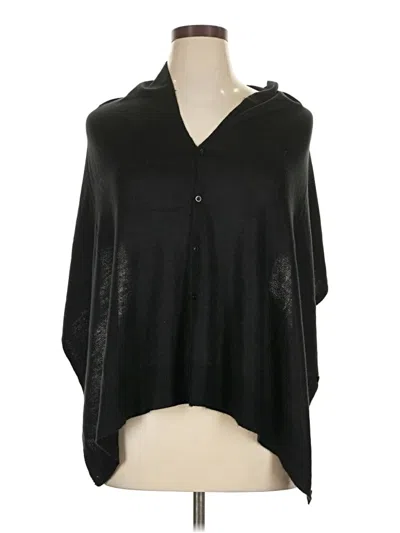 Pre-owned Simply Noelle Poncho In Black