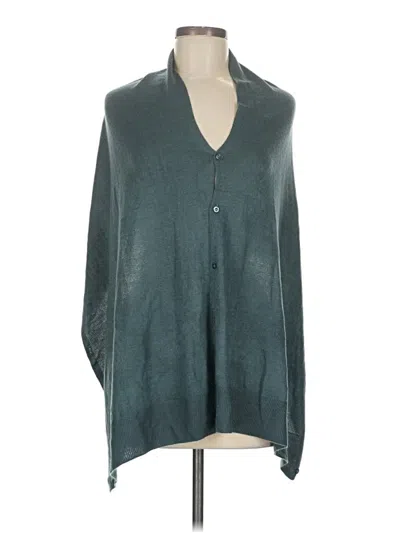 Pre-owned Simply Noelle Poncho In Green