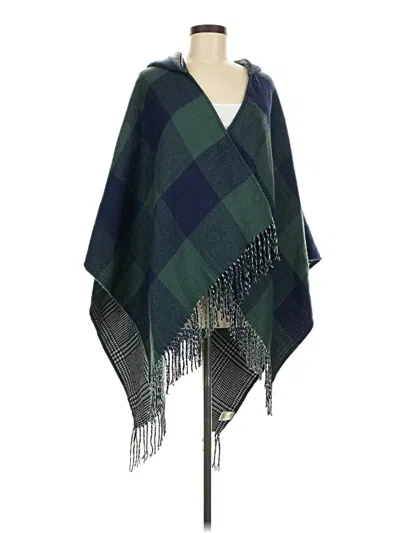 Pre-owned Simply Noelle Poncho In Green