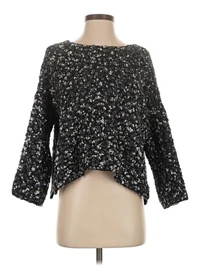 Pre-owned Simply Noelle Pullover Sweater In Black