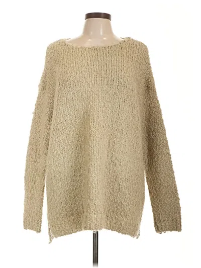 Pre-owned Simply Noelle Pullover Sweater In Brown
