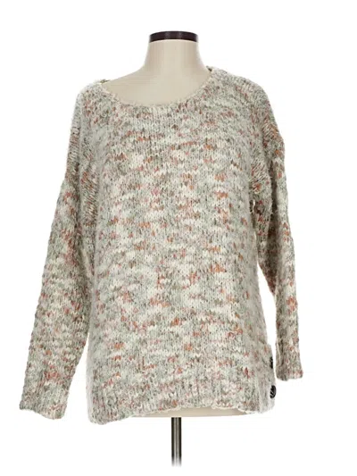 Pre-owned Simply Noelle Pullover Sweater In Silver