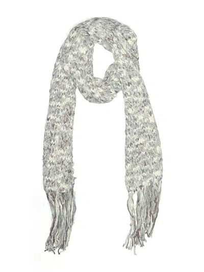 Pre-owned Simply Noelle Scarf In Gray