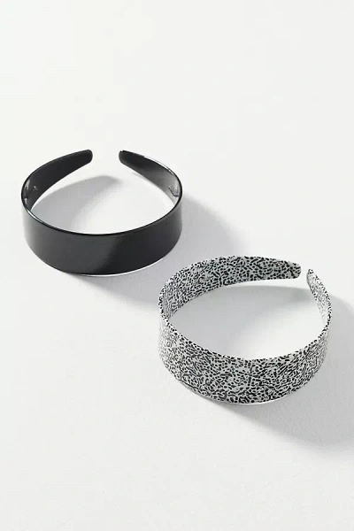 Simply Nova Headbands, Set Of 2 In Animal Print