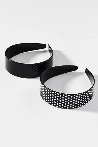 Simply Nova Headbands, Set Of 2 In Black