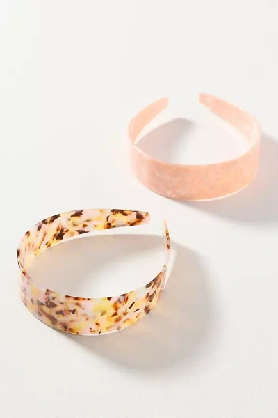 Simply Nova Headbands, Set Of 2 In Pink