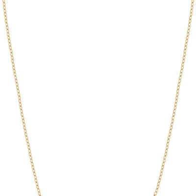Simply Rhona Love Knot Pendant Necklace In 18k Gold Plated Stainless Steel