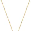 SIMPLY RHONA PEARL SERENITY 18" PENDANT NECKLACE IN 18K GOLD PLATED STAINLESS STEEL
