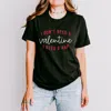 Simply Sage Market I Don't Need A Valentine, I Need A Nap - Women's Short Sleeve Graphic T-shirt In Black