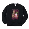 Simply Sage Market Jolly And Caffeinated - Women's Graphic Sweatshirt In Black
