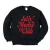 Simply Sage Market Jolly Mom's Club Distressed - Women's Graphic Sweatshirt In Multi