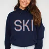 Simply Sage Market Ski Pastel - Women's Graphic Hoodie In Blue