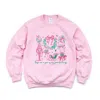 Simply Sage Market These Are A Few Of My Favorite Things Coquette - Women's Graphic Sweatshirt In Pink